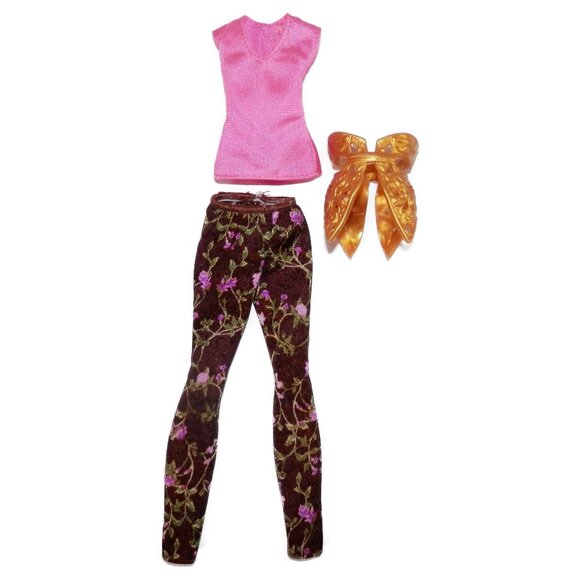 Ever After High First Chapter Jillian Beanstalk Outfit Vine Leggins Gold Corset - Picture 1 of 5